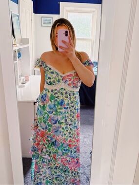 NWOT maxi dress / size m / great preference - pref dress for sorority rush